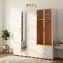 Lemari Pakaian Besi Premium - 5 Pintu Luxury
